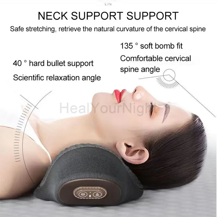 Hendrano™ Heated Neck and Back Massage Pillow with Vibration