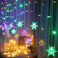 Hendrano™ LED Snowflake String Lights for Trees and Windows
