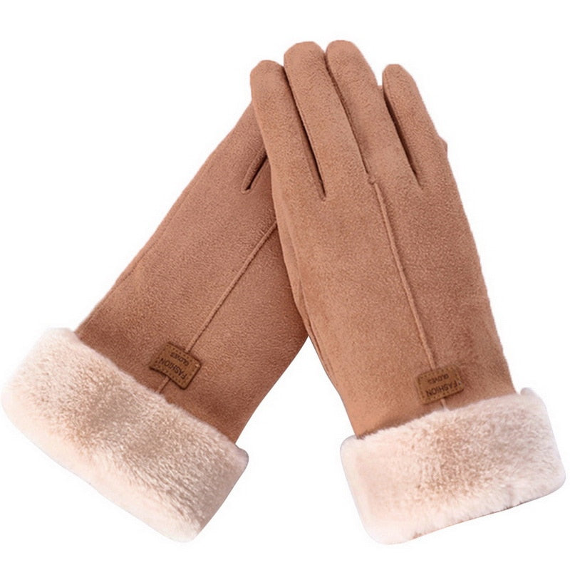 Hendrano™ Waterproof Touchscreen Winter Gloves with Fuzzy Fleece Lining
