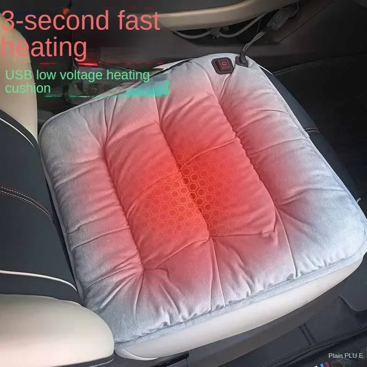 Hendrano™ Heated Seat Cushion with 3 Heat Settings &amp; Graphene Heating