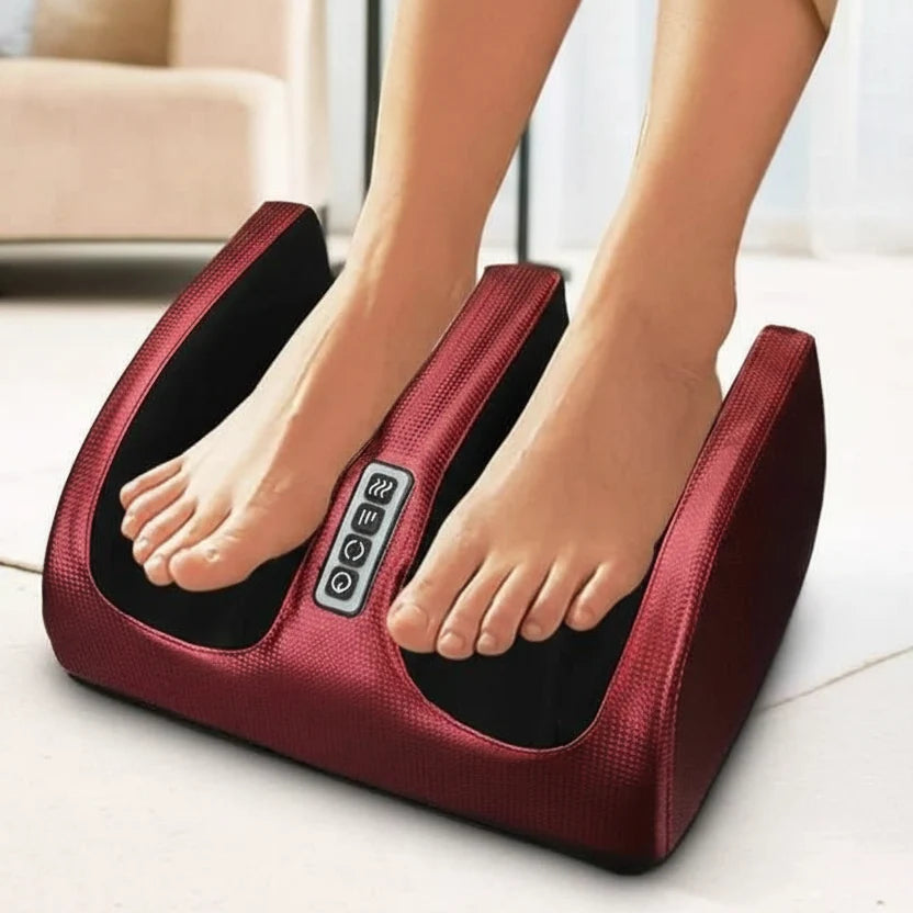 Hendrano™ Shiatsu Foot Massager with Heat and 12 Rolling Nodes