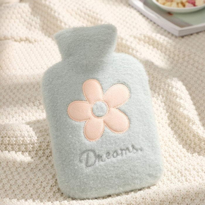 Hendrano™ Plush 1L Hot Water Bottle with Washable Cover
