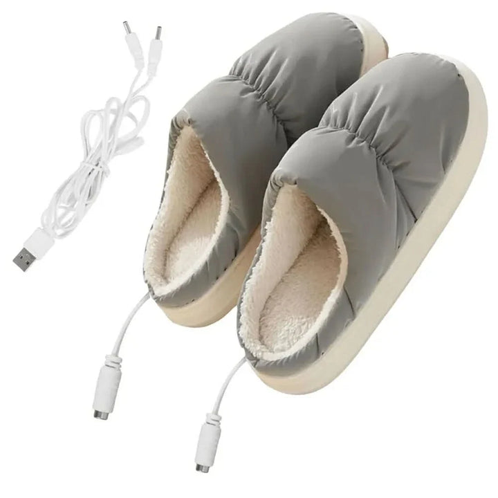 Electric Heated Slippers with 3 Adjustable Heat Settings