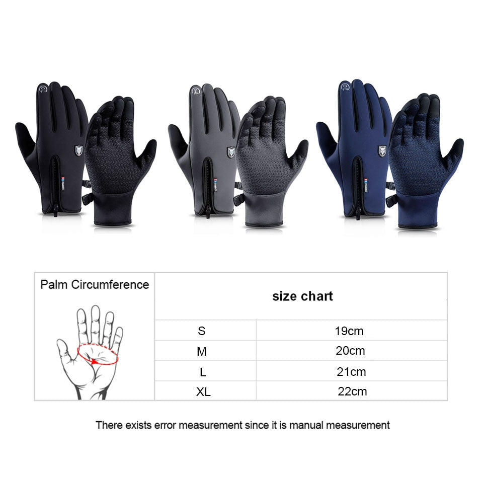 Hendrano™ Waterproof Thermal Winter Gloves with Touchscreen Fingers