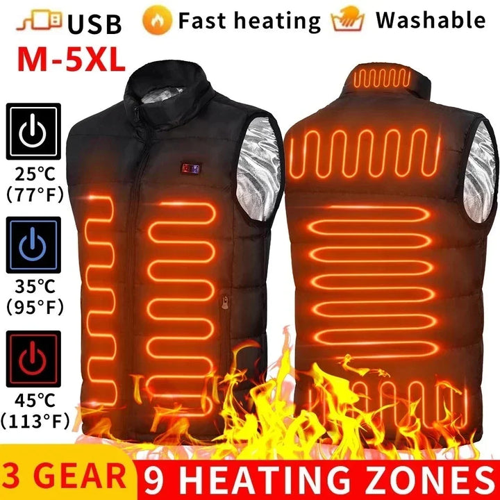 Hendrano™ Heated Softshell Jacket with 9 Heat Zones for Men and Women