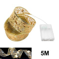 Hendrano™ Christmas Ribbon with Warm White LED String Lights