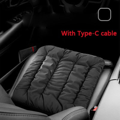 Hendrano™ USB-C Heated Seat Cushion with 3 Heat Settings