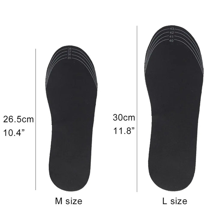Hendrano™ USB Heated Shoe Insoles for Warm Feet on the Go