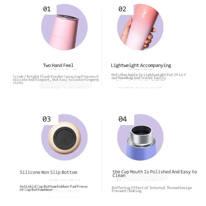 Butterfly Stainless Steel Insulated Tumbler 430 ml for Coffee