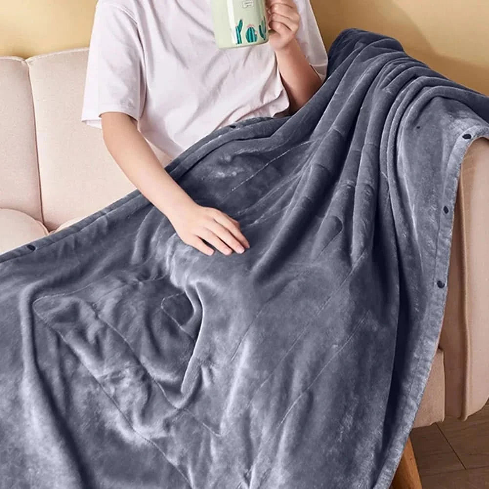 Hendrano™ Compact USB Heated Throw for Couch, Desk and Car