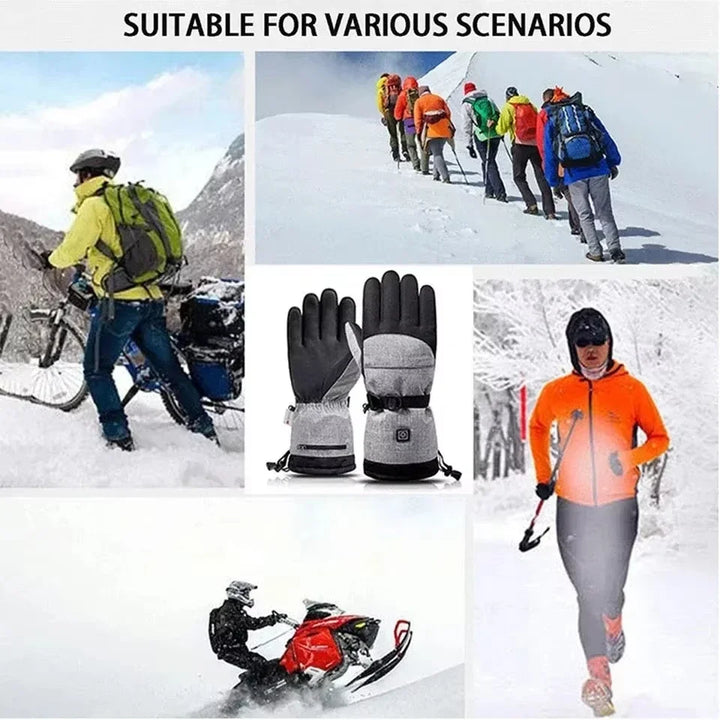 Hendrano™ Heated Winter Gloves for Riders, Waterproof &amp; Windproof