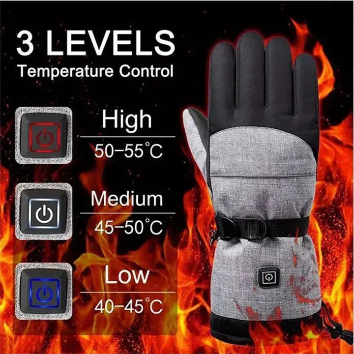 Hendrano™ Heated Winter Gloves for Riders, Waterproof &amp; Windproof