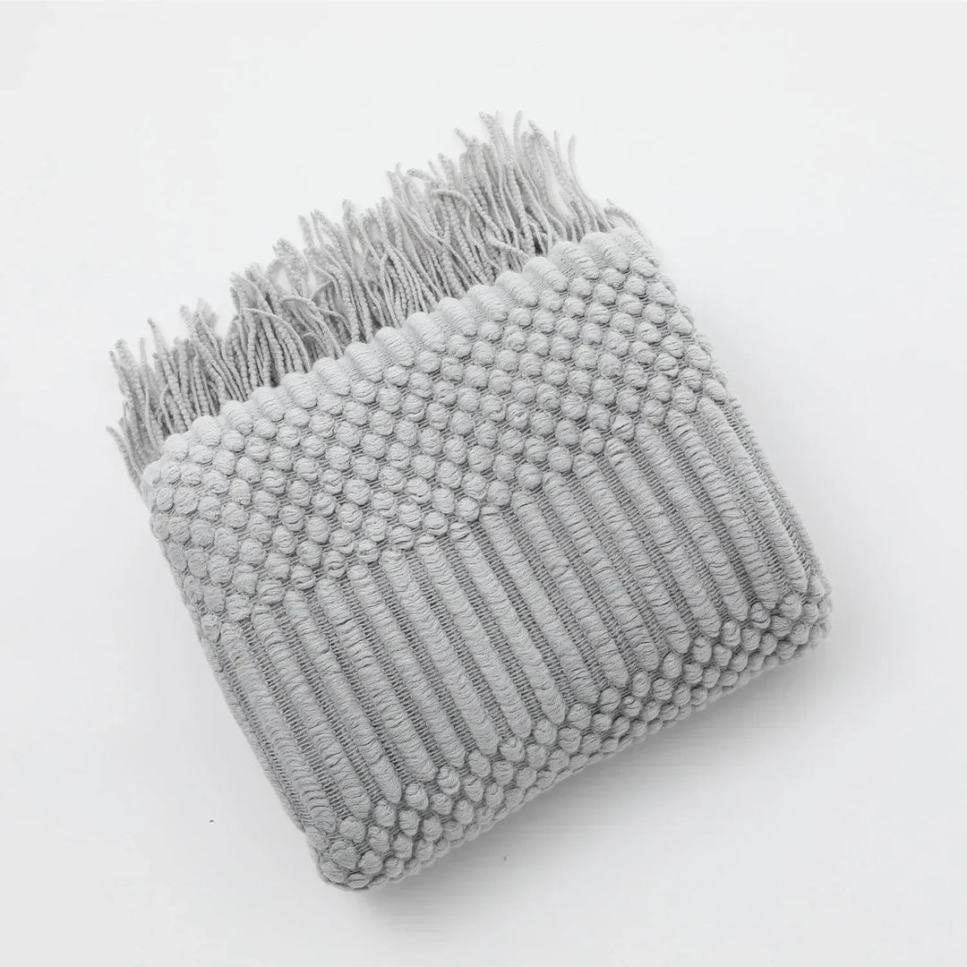 Nordic Style Dick Knitted Blanket