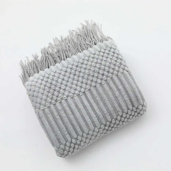 Nordic Style Dick Knitted Blanket
