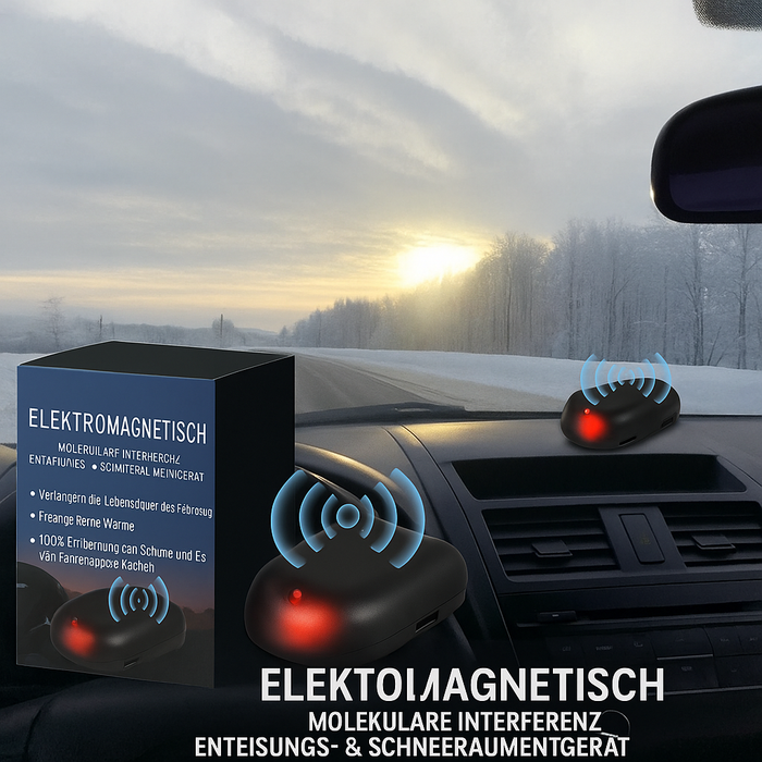 Hendrano™ Solar-Powered Car Window Defroster for Ice-Free Mornings