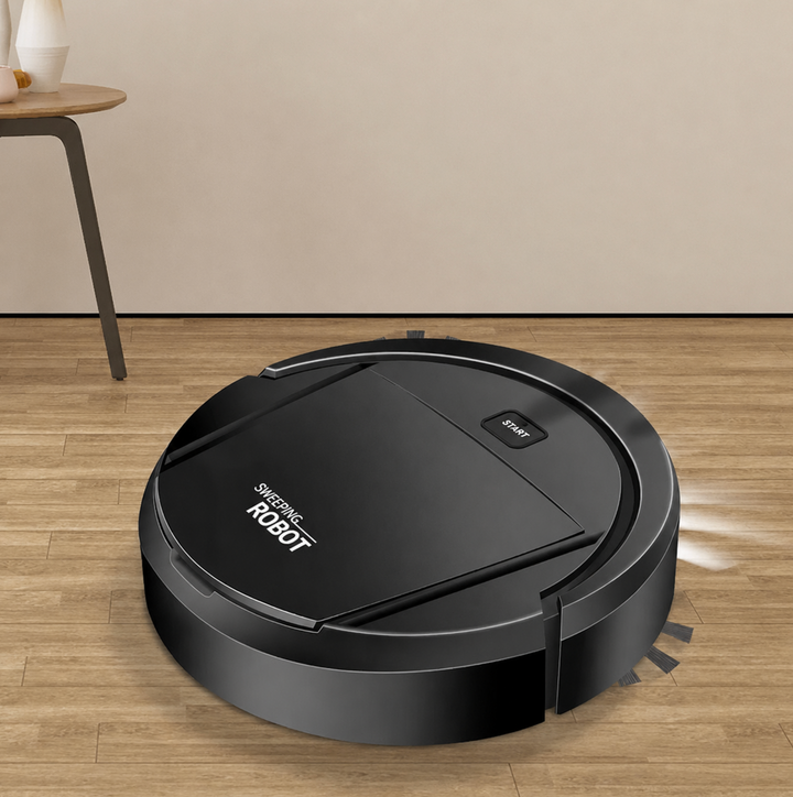 Quiet Robot Vacuum with HEPA Filter and One-Button Cleaning
