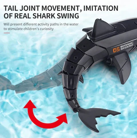 Remote Control Shark Toy That Dives and Swims Like a Real Shark