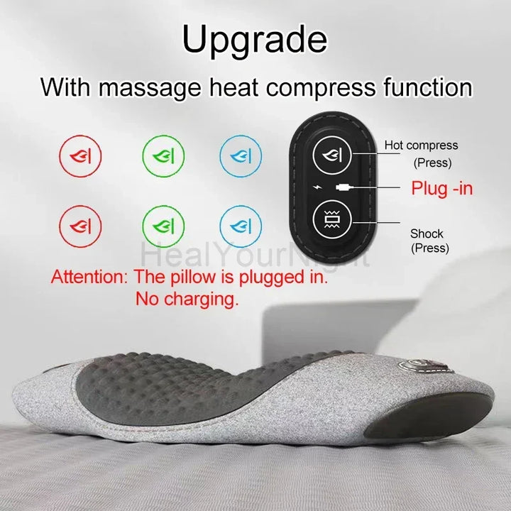 Hendrano™ Heated Neck and Back Massage Pillow with Vibration