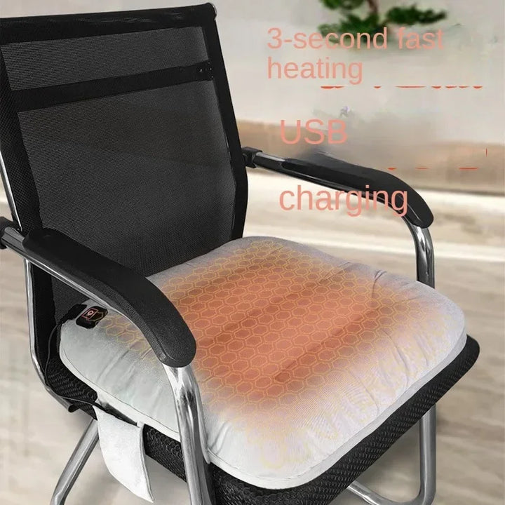 Hendrano™ Heated Seat Cushion with 3 Heat Settings &amp; Graphene Heating