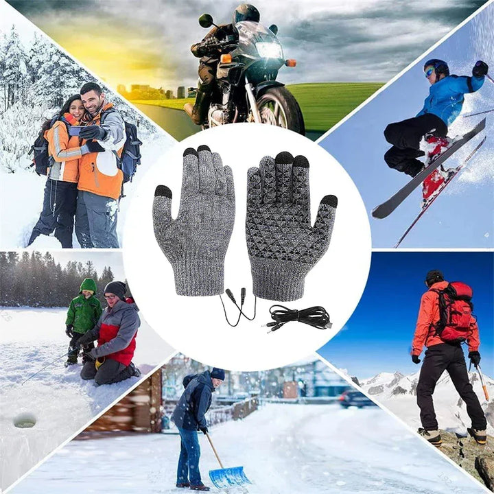 Hendrano™ USB Heated Gloves with Touchscreen Fingertips