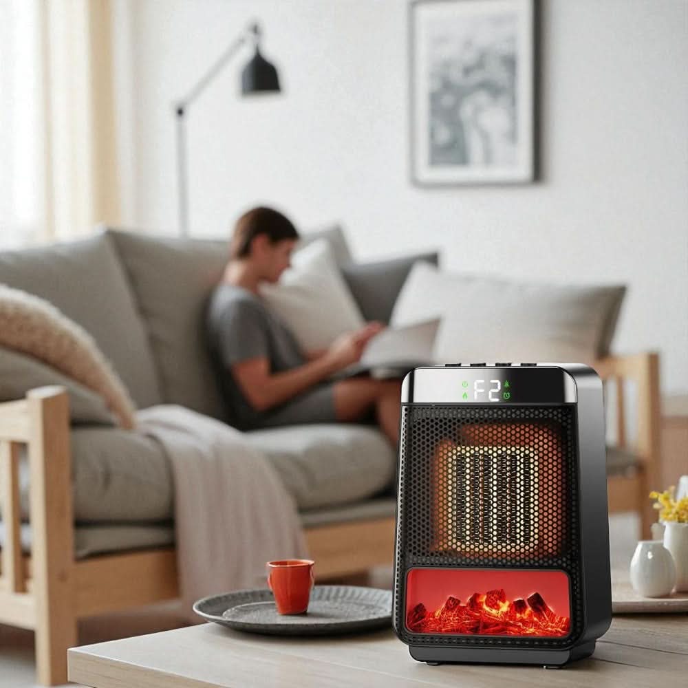Hendrano™ Compact Fan Heater with Adjustable Temperature