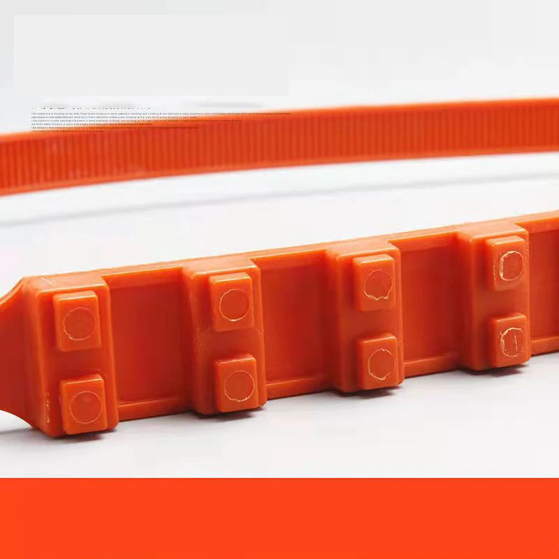 Hendrano™ Rubber Anti-Skid Tire Straps for Snow and Ice, Easy Install
