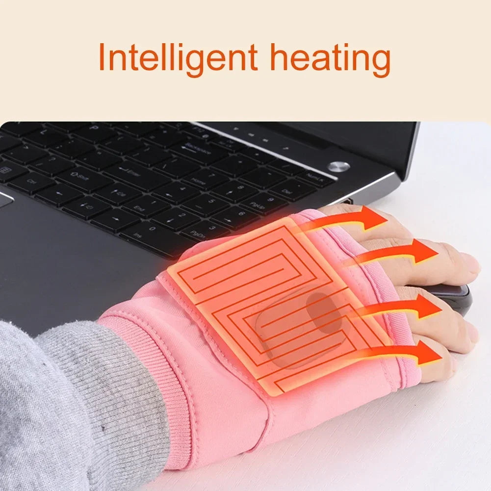 Hendrano™ Rechargeable Heated Fingerless Gloves, 3 Heat Speeds