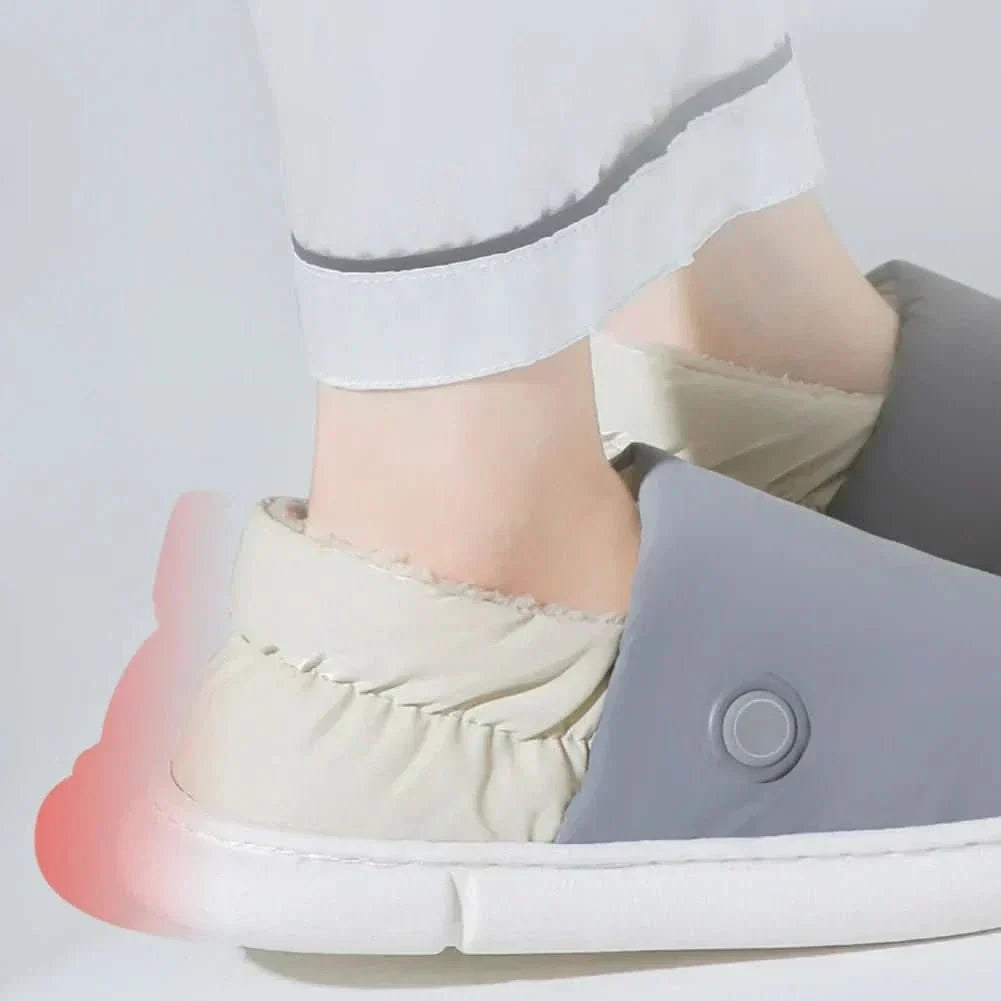 Electric Heated Slippers with 3 Adjustable Heat Settings