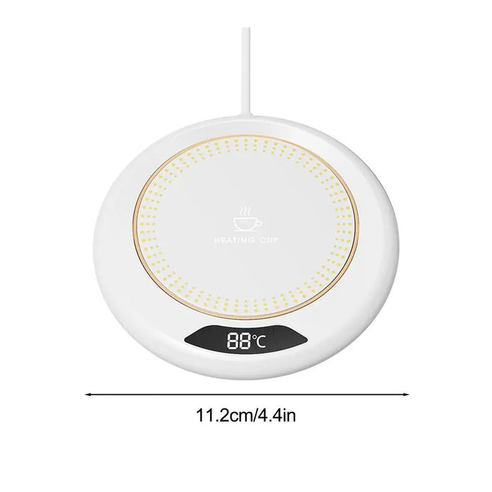 Hendrano™ Mug Warmer Coaster with Three Heat Settings up to 167°F