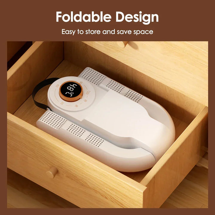 Hendrano™ Folding Shoe Dryer and Deodorizer with 4 Timer Settings