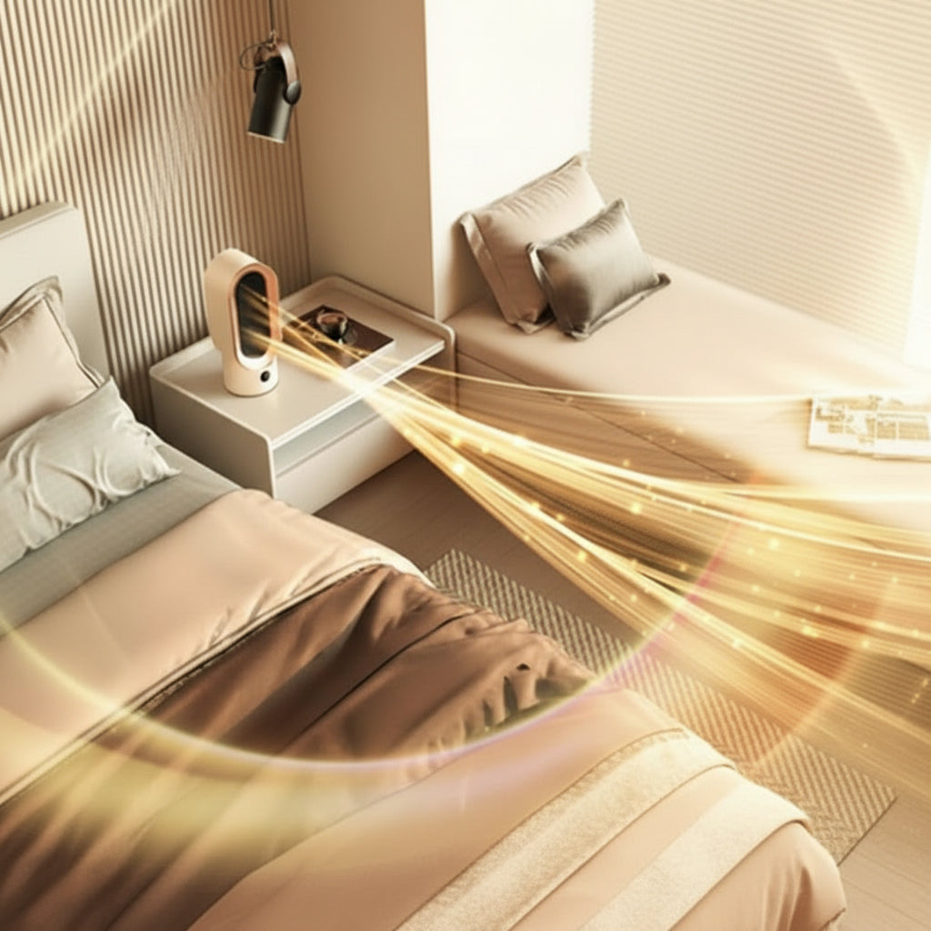 Hendrano™ Portable 800W Space Heater with Cool-Touch Body