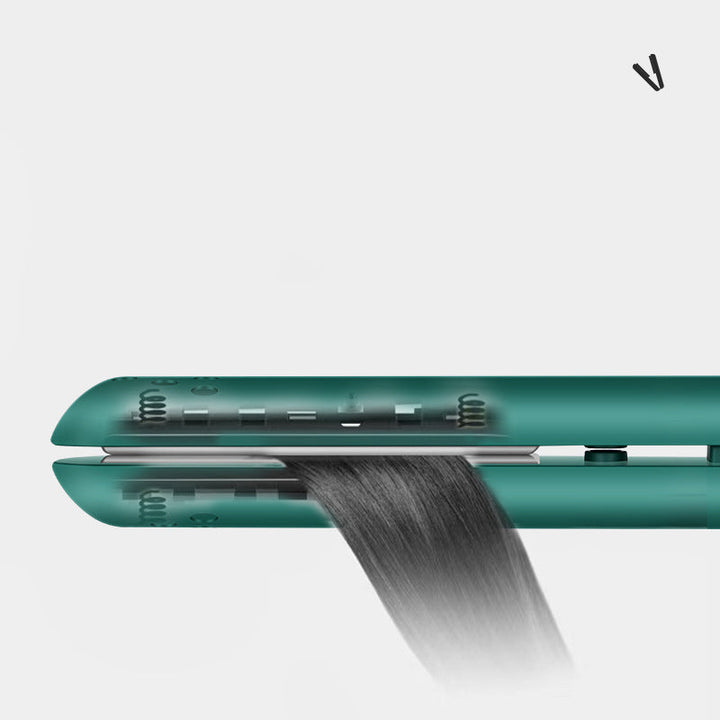 Hendrano™ 2-in-1 Flat Iron and Curling Iron with Adjustable Temperature