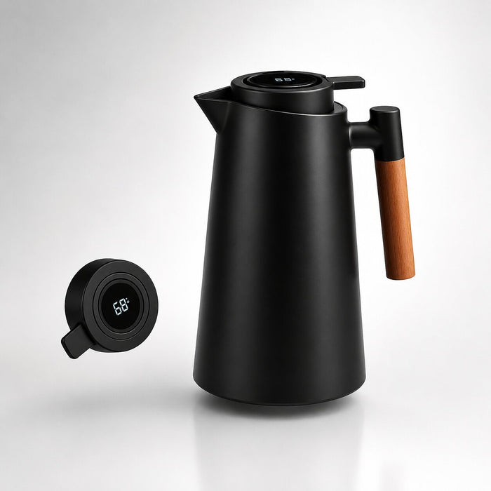 Hendrano™ 1 Liter Insulated Thermos with Temperature Display Lid