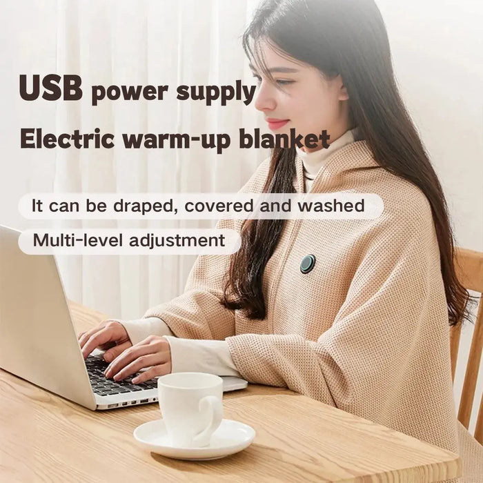 Hendrano™ USB Heated Scarf Wrap That Warms in 15 Seconds