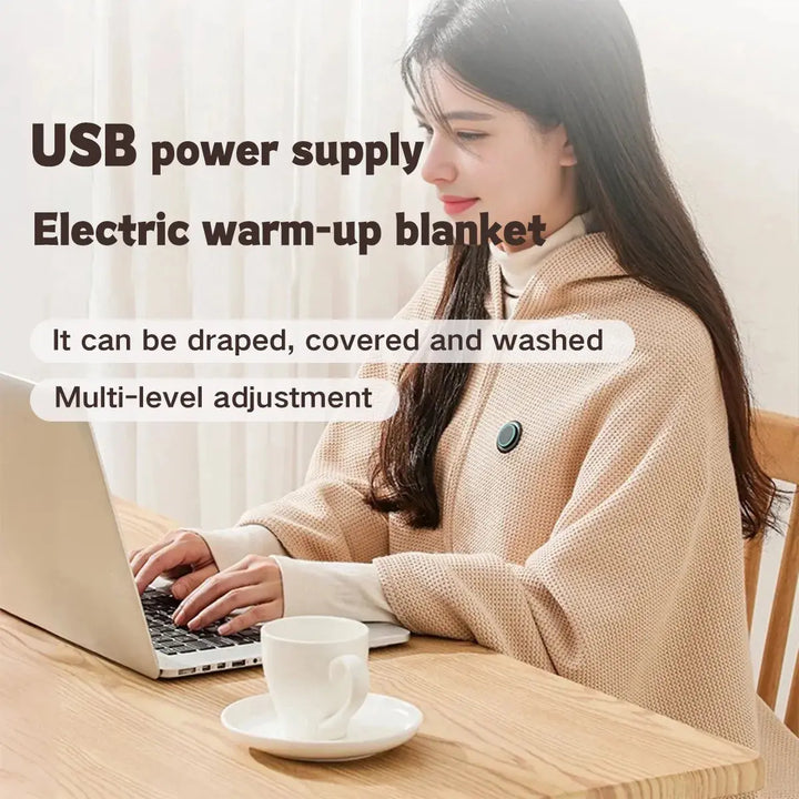 Hendrano™ USB Heated Scarf Wrap That Warms in 15 Seconds