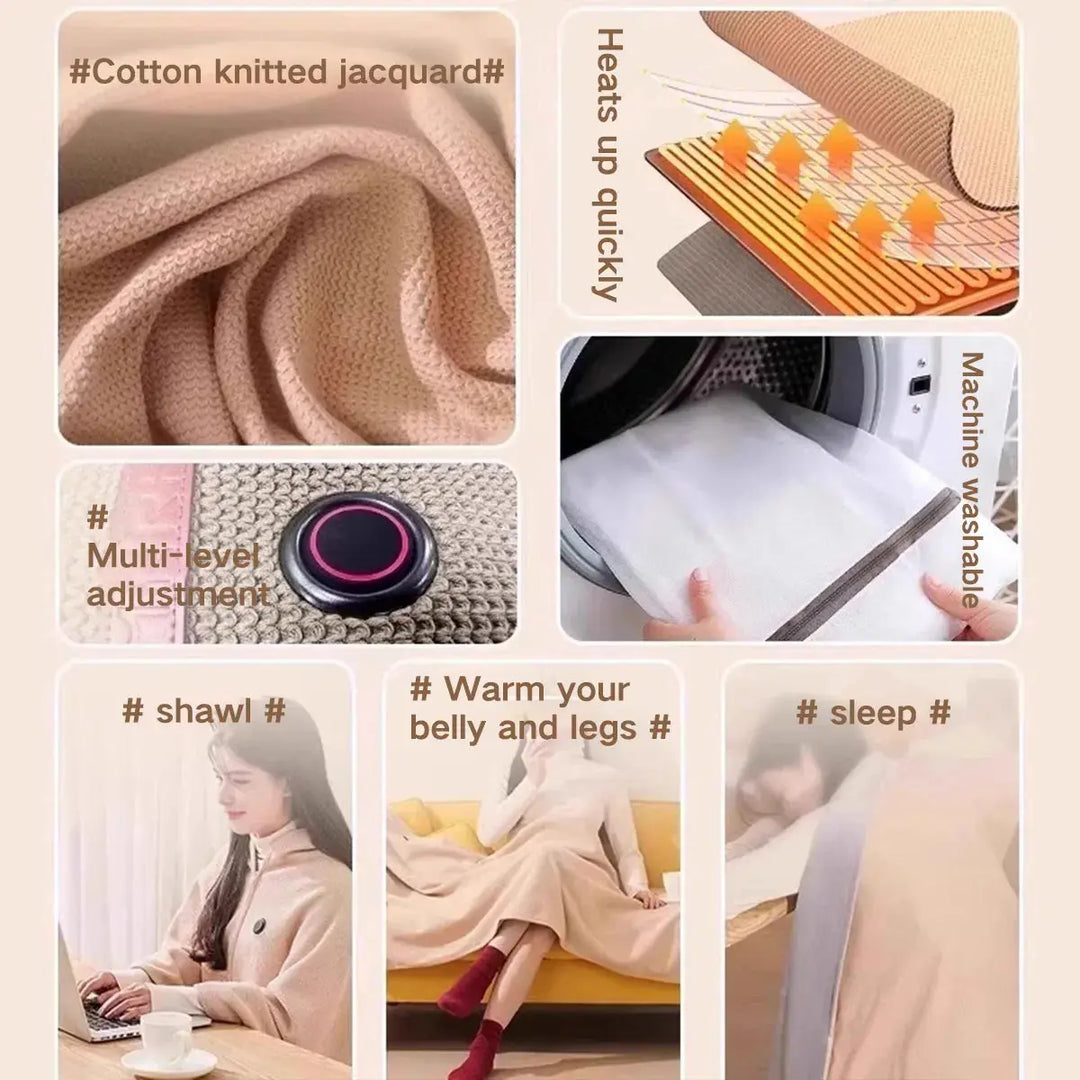 Hendrano™ USB Heated Scarf Wrap That Warms in 15 Seconds