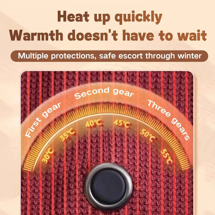 Hendrano™ USB Heated Scarf Wrap That Warms in 15 Seconds