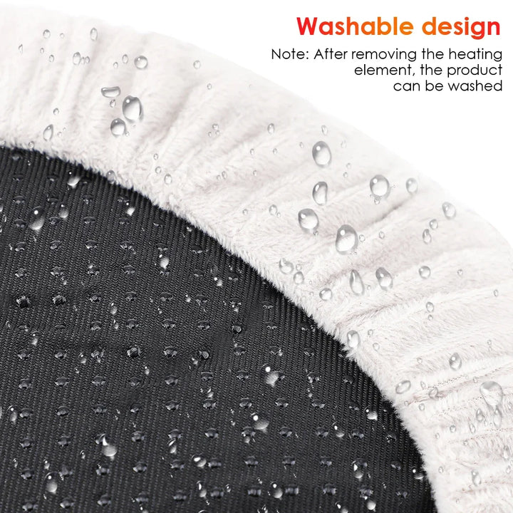 Hendrano™ Fuzzy USB Heated Foot Warmer with Thick Plush Padding