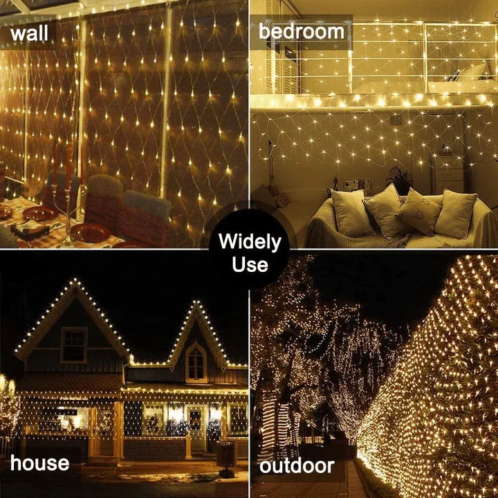 LED Net Lights for Bushes, Hedges and Walls