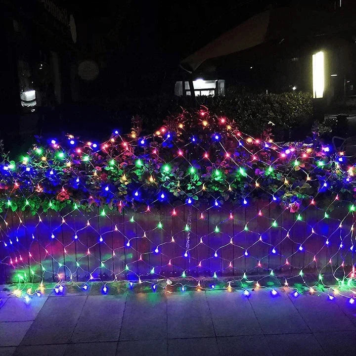 LED Net Lights for Bushes, Hedges and Walls
