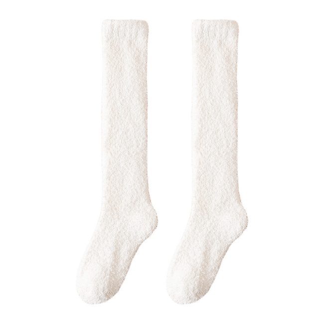 Hendrano™ Extra-Long Coral Fleece Winter Socks for Cozy Feet
