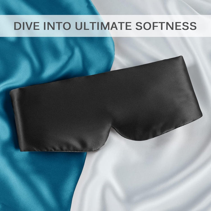 Hendrano™ Mulberry Silk Sleep Mask with Total Blackout Coverage
