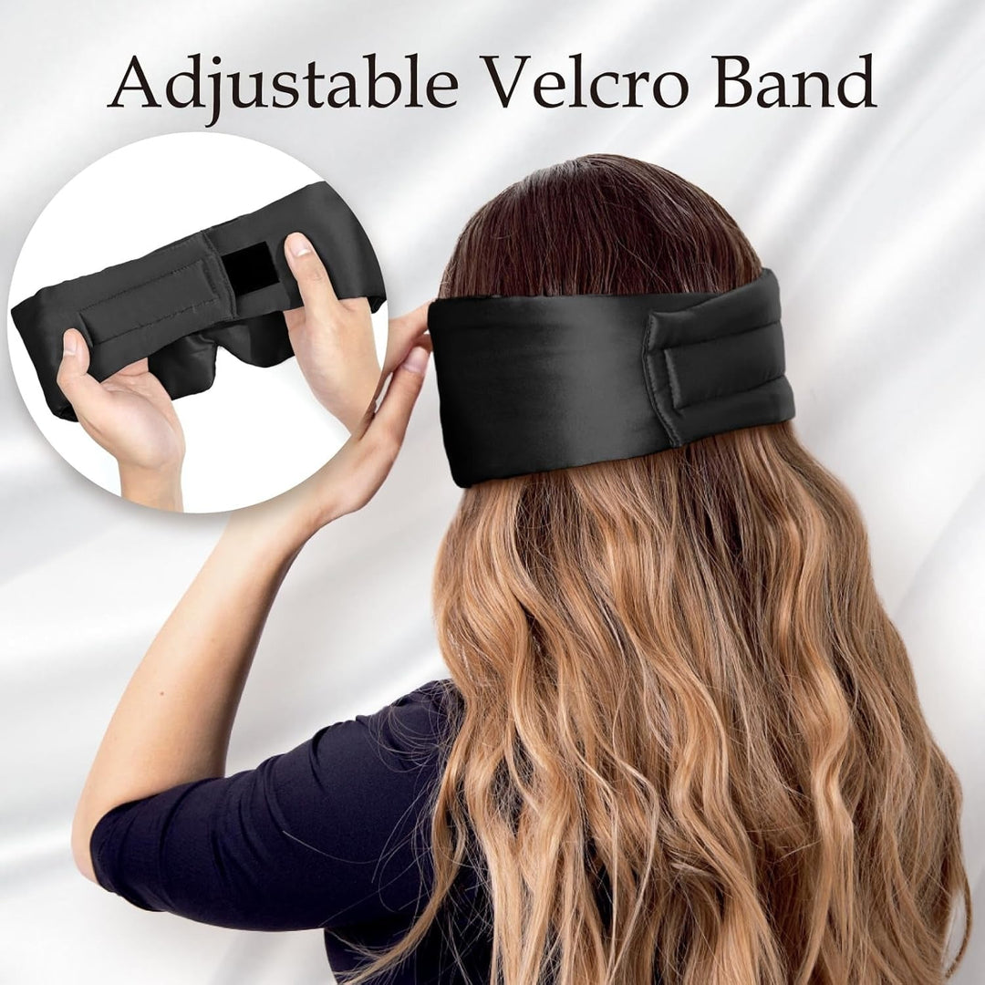 Hendrano™ Mulberry Silk Sleep Mask with Total Blackout Coverage
