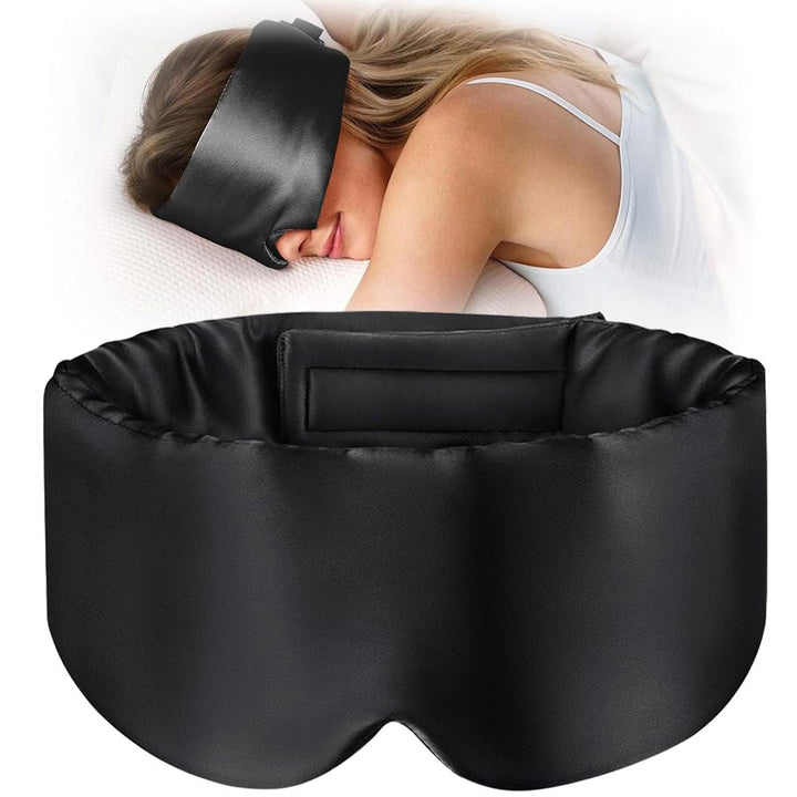 Hendrano™ Mulberry Silk Sleep Mask with Total Blackout Coverage