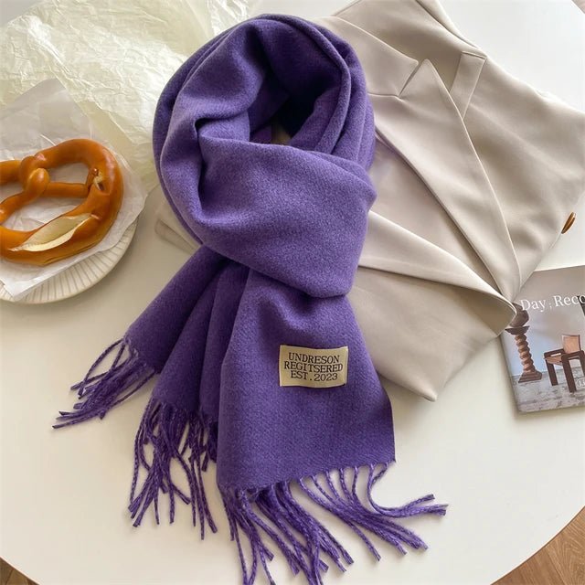 100% Wool Scarf for Men and Women – Super Soft &amp; Warm