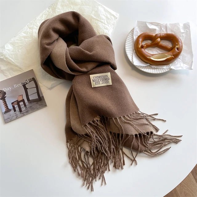 100% Wool Scarf for Men and Women – Super Soft &amp; Warm