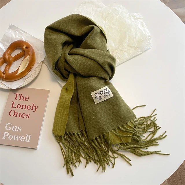 100% Wool Scarf for Men and Women – Super Soft &amp; Warm