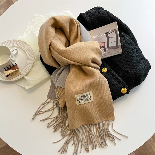 100% Wool Scarf for Men and Women – Super Soft &amp; Warm