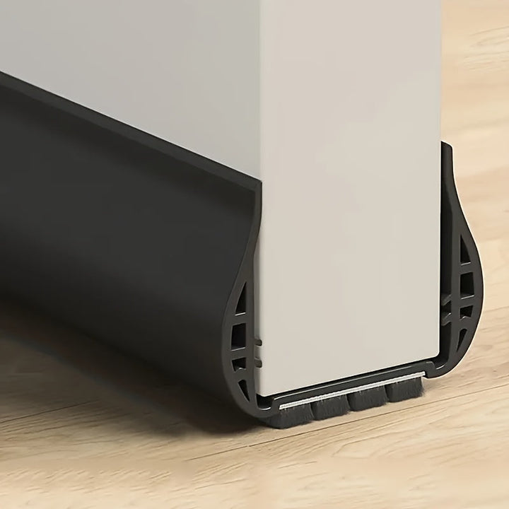 Adjustable Under-Door Draft Stopper with Soft Foam Core