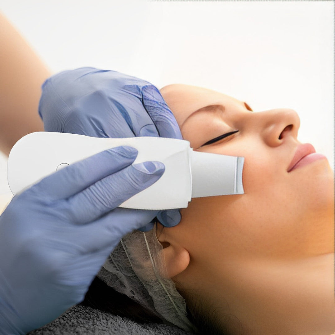 Ultrasonic Skin Scrubber with Three Modes for Smoother Skin